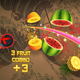 It’s Fruit Ninja, y’all.